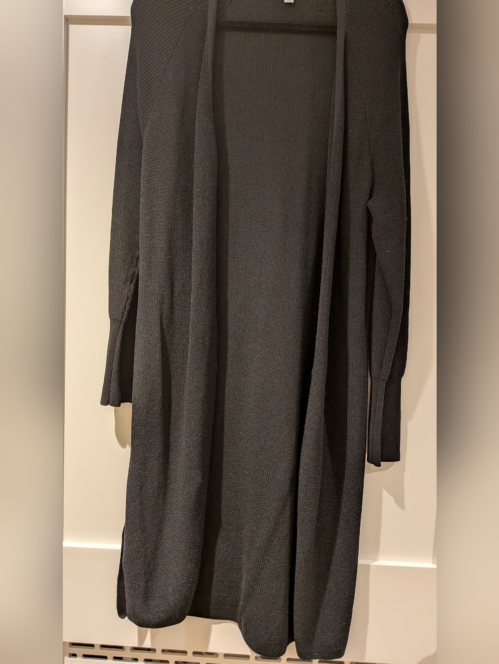 Minimalist, Classic Light/ Medium Weight Long Sweater. Size M